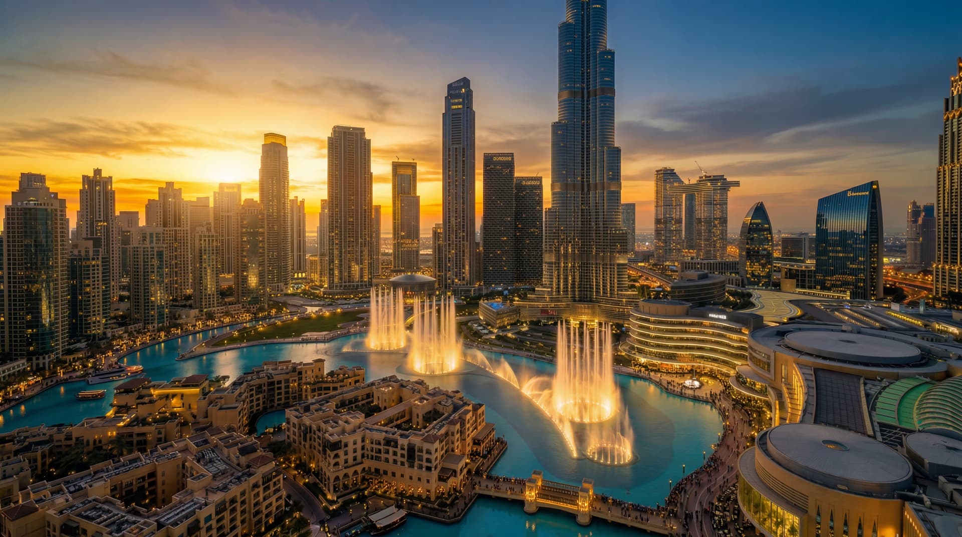 Dubai skyline representing UAE business setup