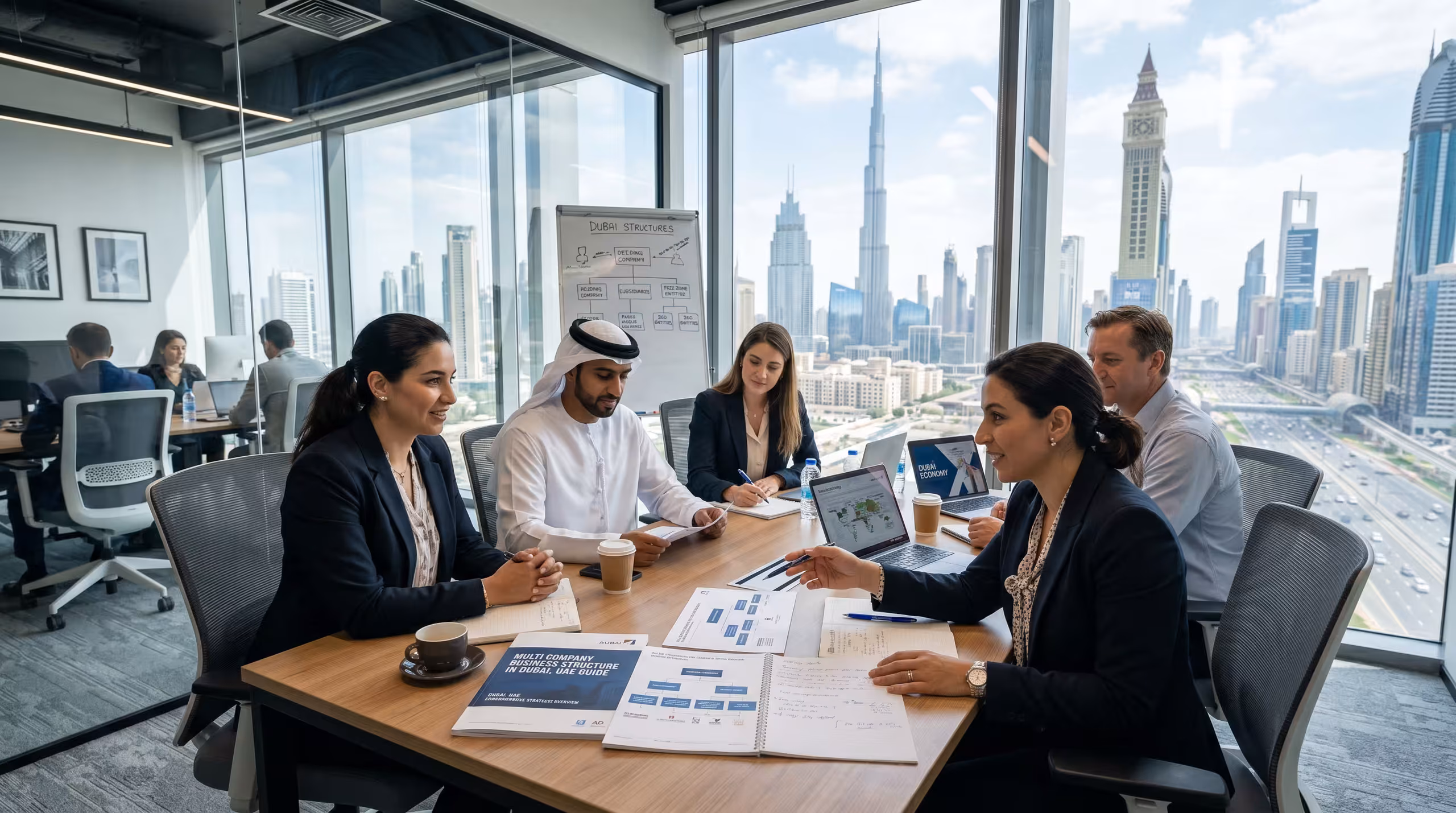 Get insights on Multi Company Business Structure in Dubai UAE Guide from takweenadvisory.ae