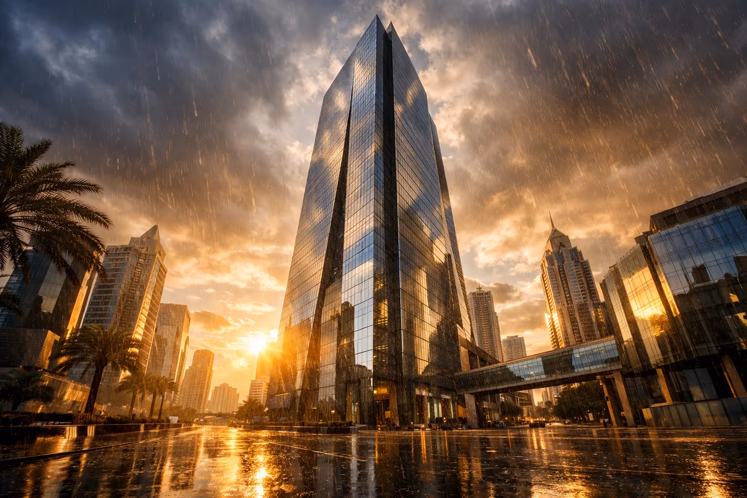 Dubai international banking centre offering non-resident financial services and global account access