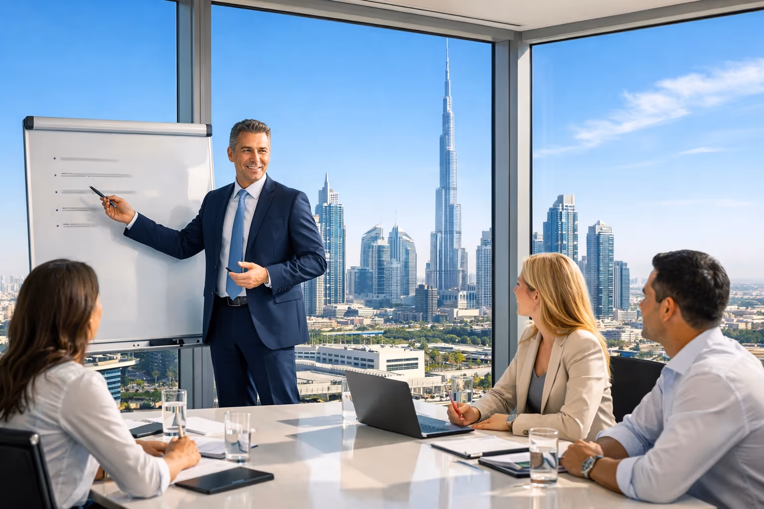 Modern business facilities and infrastructure at DMCC Free Zone Dubai