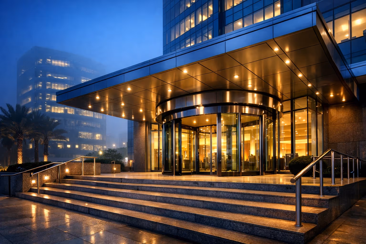 Modern logistics facilities and trading operations in Dubai Airport Free Zone business hub